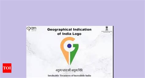 india unveils geographical indication logo tagline times  india