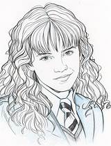Hermione Potter Harry Coloring Pages Drawings Deviantart Moore Granger Jerome Para Ausmalbilder Portrait Bild Zeichnen Sketch Anime Coloriage Ausmalen Colors sketch template