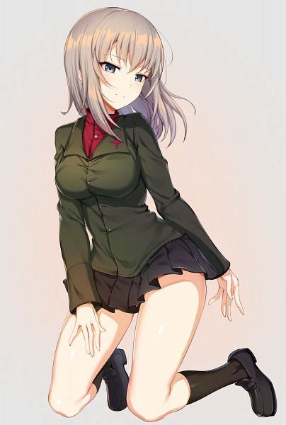 Safebooru Girls Und Panzer Itsumi Erika Kuromorimine Military Uniform