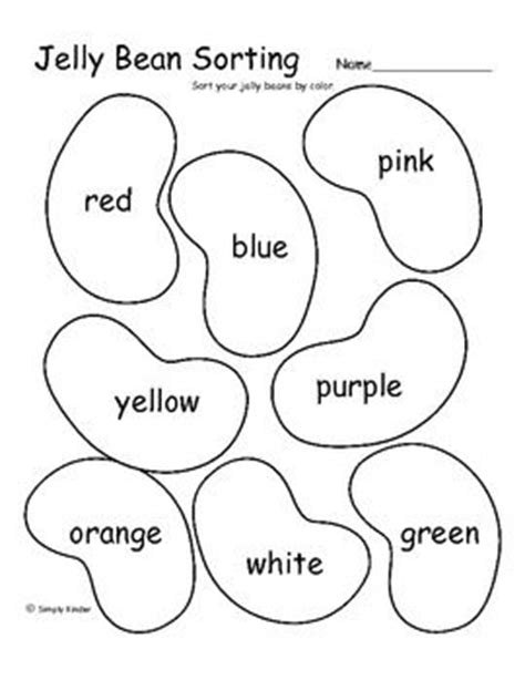 jelly bean pages coloring pages