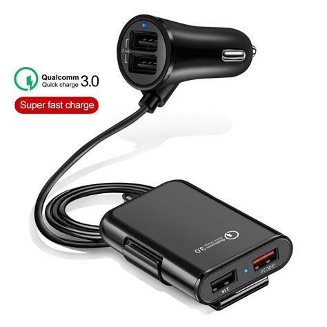 hole speed front  rear car charger    car charger china  port usb car charger