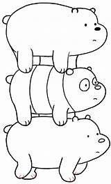 Bears Bare Bear Coloring Pages Draw Ice Panda Grizzly Easy Drawing Cartoon Drawings Cute Network Step Visit Sketches Drawinghowtodraw Sketch sketch template