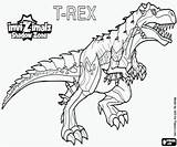 Coloring Pages Quiver Shadow Invizimals Zone Rex Getcolorings sketch template