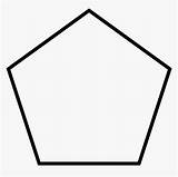 Pentagon Regular Coloring Sides Polygons Two Which Kindpng Distances Points Four Only Quia Hexagon sketch template