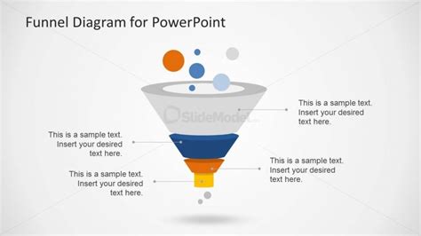 creative funnel diagram  powerpoint slidemodel