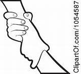 Clipart Hand Clip Grip Helping Vector Gripping Hands Outline Royalty sketch template