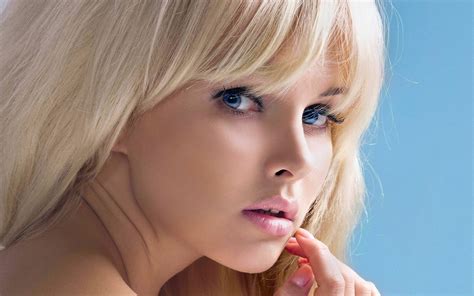 Blonde Girl Portrait Wallpapers Wallpaper Cave