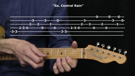 central rain  rem  riffs  beginning guitar youtube