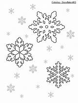 Coloring Snowflakes Snowflake Pages Kids Easy Snow Drawing Color Falling Nice Christmas Print Getdrawings Luna Everfreecoloring sketch template