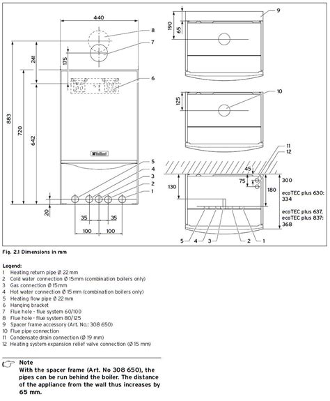 vaillant ecotec   system boiler manual