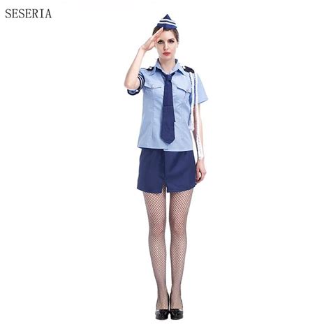 seseria sexy police women costume cop outfits cosplay policewoman