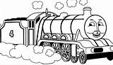 Train Coloring Pages Clipartmag Thomas sketch template