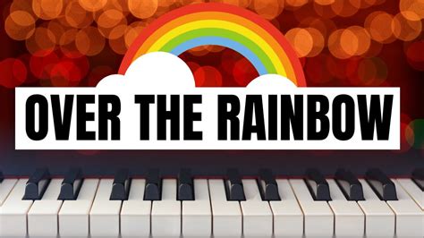 rainbow relaxing piano cover sleep  study youtube