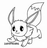 Eevee Coloring Pages Pikachu Print Pokemon Evolutions Getdrawings sketch template