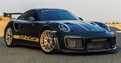 manharts porsche   gt rs tr  packs unbelievable levels