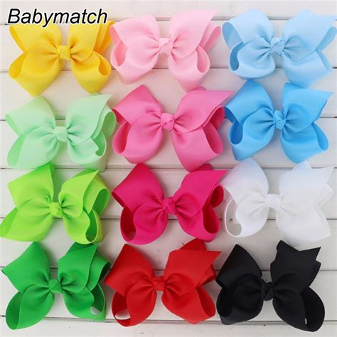 buy babymatch pcslot boutique baby ribbon hair
