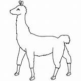 Llama Realistic Prob Bettercoloring sketch template