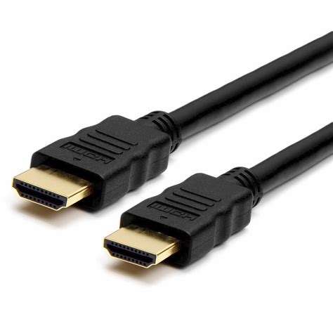 awg high speed hdmi cable  ethernet  feet black