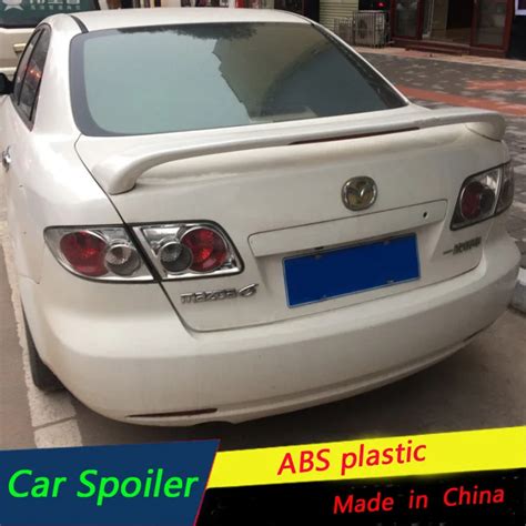 mazda  spoiler  led light high quality abs material car rear