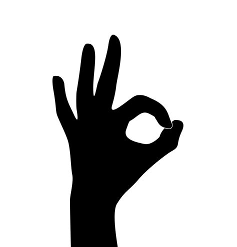 hand  symbol vector  vector art  vecteezy