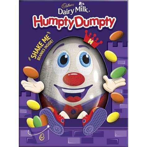 cadbury humpty dumpty milk chocolate easter egg casket dinkum