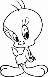 Tweety Bird Coloring Pages Looney Tunes Funny Drawing Getdrawings Baby Face Color Printable Mouse Draw Mickey Cartoons Colorings Cool Gangsta sketch template