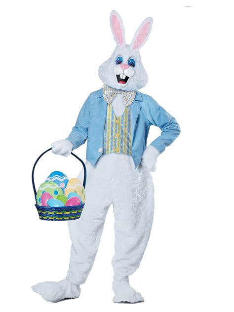 adult deluxe easter bunny costume 01567 fancy dress ball