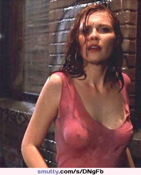 kirsten dunst boobs and nipples through wet t shirt nude naked hot sexy celeb stars