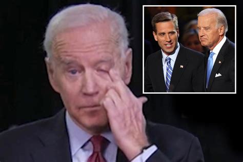 Biden Wipes Away Tears As He Says Dead Son ‘beau Should Be The One