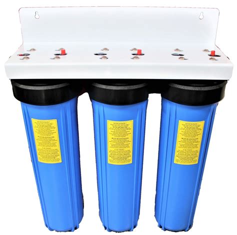 big blue  stage  house system water filter  sediment  carbon nsf ebay