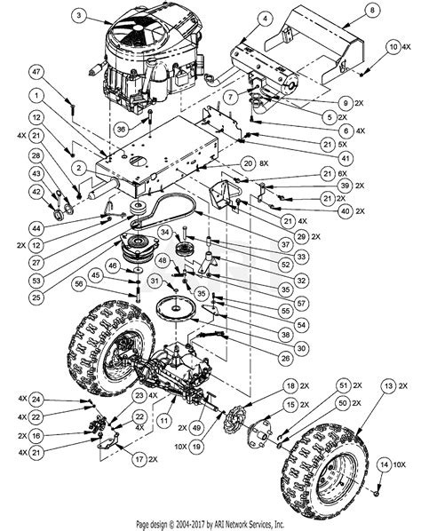 walk mower electric system diagram