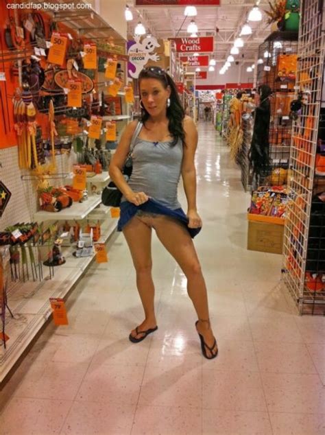 Showing Some Pussy At The Hardware Store Porn Pic Eporner