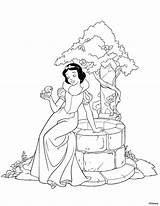 Coloring Pages Snow Fairy Tale Disney Princess Kids Color Print Printable Sheets Adults Tales Number Para Colorear Dibujos Biancaneve Schneewittchen sketch template
