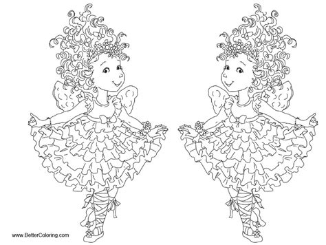 fancy nancy coloring pages curtseying  printable coloring pages