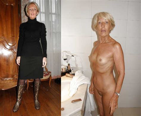 wives dressed then undressed granny pic hard core