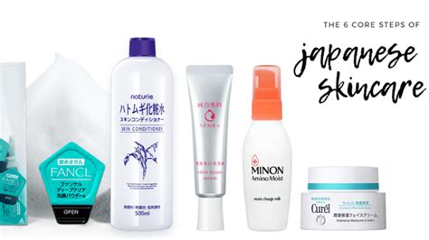 Your Guide To The 6 Core Japanese Skincare Steps Wonect Life