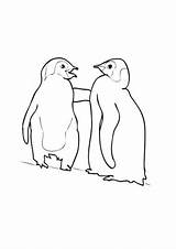 Kaiserpinguin Ausmalbilder Pinguine Ausmalbild Ausdrucken Pinguin Ausmalen Klicke Auszudrucken Auswählen Augen Eu sketch template