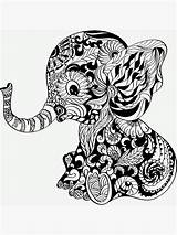 Mandalas Elefant Malvorlagen Verkauft sketch template