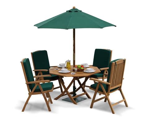 garden folding dining table  reclining chairs set