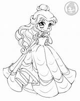 Yampuff Chibi Princesse Adulte Princesses Artherapie Colorier Lineart Linearts Pocahontas Martinchandra épinglé Rourou Rima sketch template