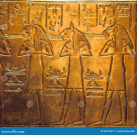 egyptian hieroglyphics stock photo image