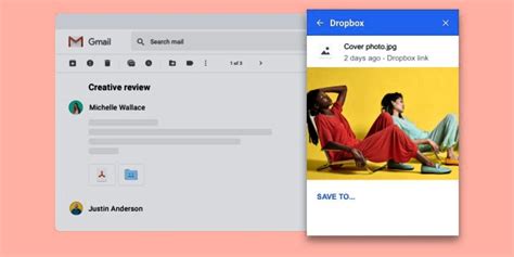 dropbox  gmail helps  manage  attachments