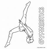 Gymnastics Coloring Pages Cool2bkids Printable Kids Sports sketch template