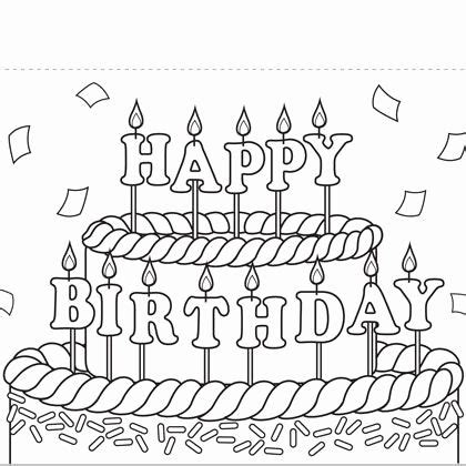 happy birthday cards  color happy birthday cards color  print