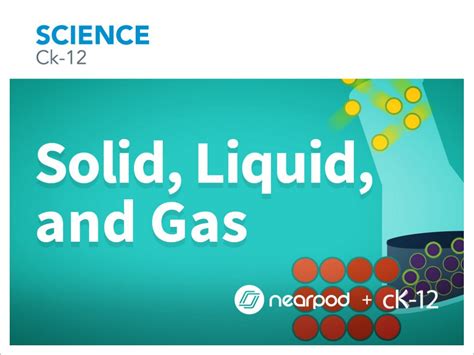 solid liquid and gas