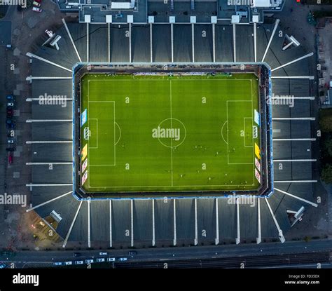 aerial view rewirpowerstadion bochum vfl bochum against 1 fc nürnberg