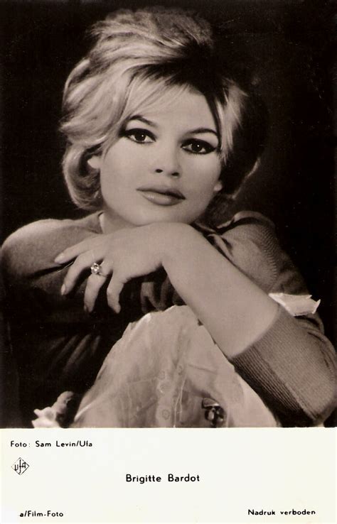 Brigitte Bardot Dutch Postcard By Gebr Spanjersberg N V