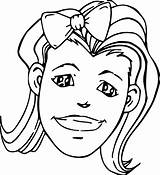Coloring Face Pages Woman Wecoloringpage Printable Sheets sketch template