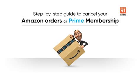 cancel amazon prime membership  orders mobilescom