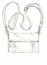 Taschen Satchels Backpack sketch template